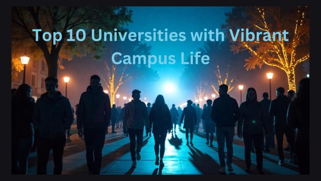 Top 10 Universities with Vibrant Campus Life