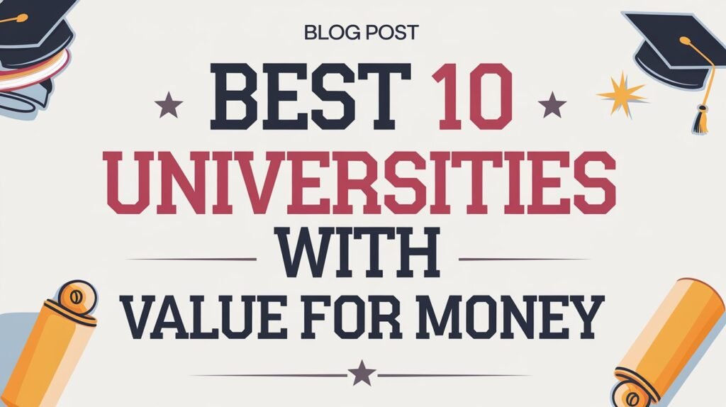 Best 10 Universities with Value for Money