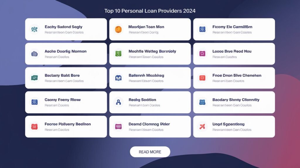 Top 10 Personal Loan Providers 2024