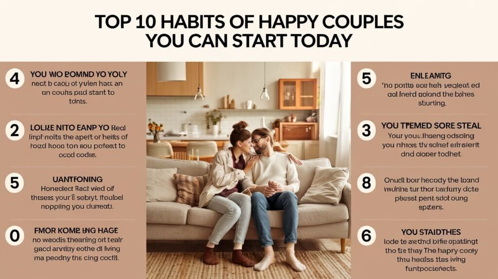 Top 10 Habits of Happy Couples You Can Start Today