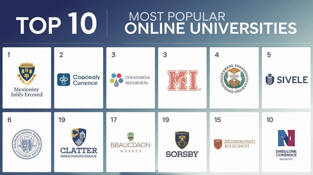 Top 10 Most Popular Online Universities