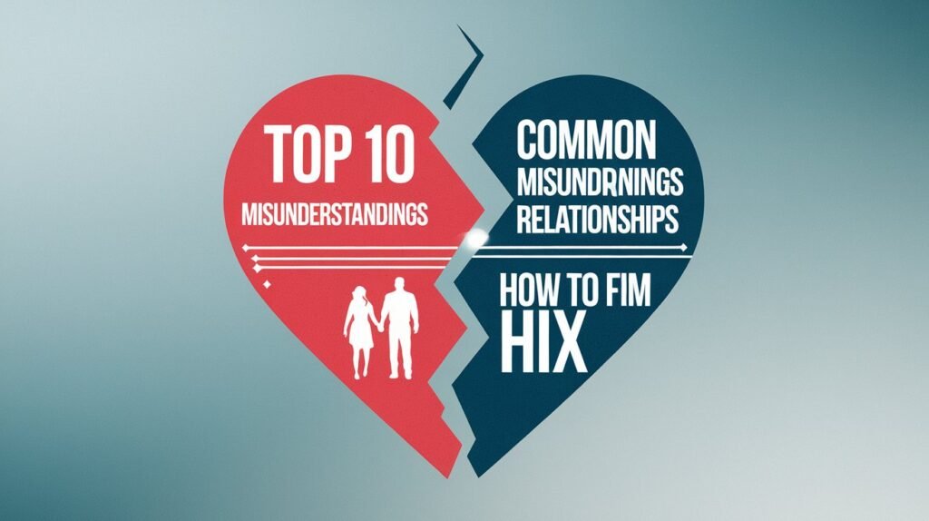 Top 10 Common Misunderstandings in Relationships and How to Fix Them