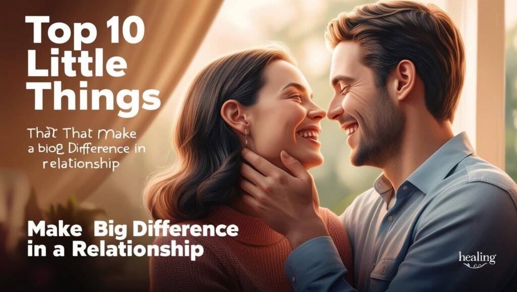 Top10 Little Things That Make a Big Difference in Relationship