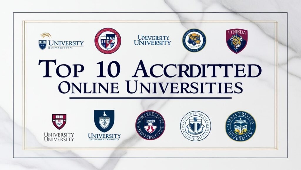 Top 10 Accredited Online Universities