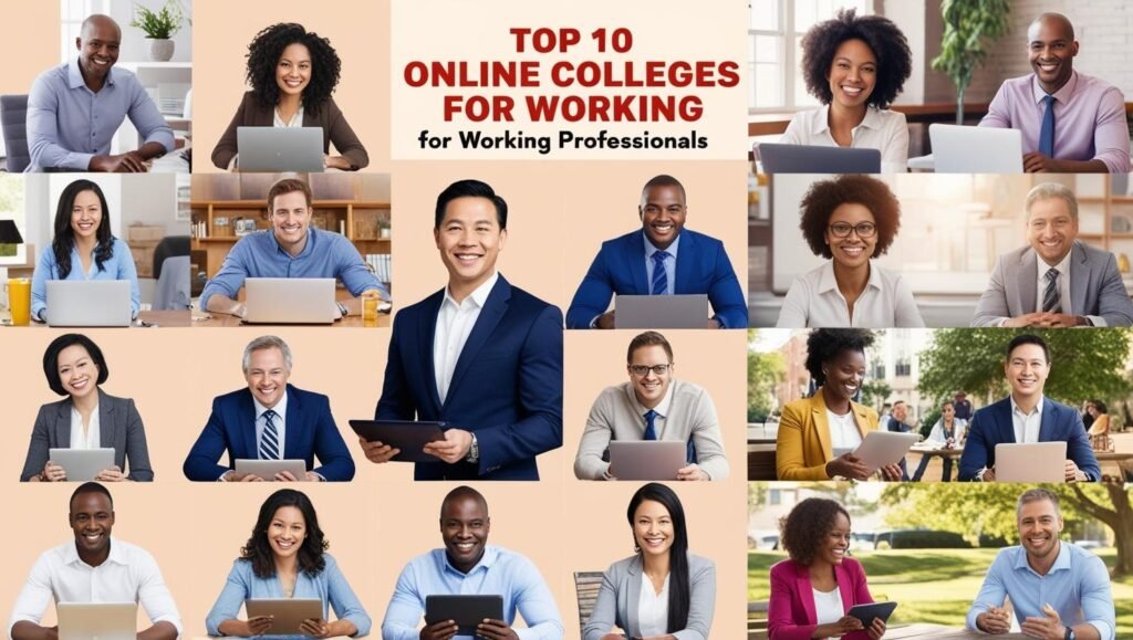 Top 10 Online Colleges for Working Professionals